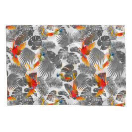 熱帯鳥 枕カバー