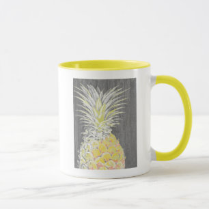 熱帯黄色いPinneapple マグカップ
