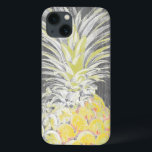 熱帯黄色ピネリンゴ iPhone 13ケース<br><div class="desc">熱帯黄色ピンネアップル。アーティスト： Studio W. Image ID: 149437D.</div>