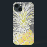 熱帯黄色ピネリンゴ iPhone 13ケース<br><div class="desc">熱帯黄色ピンネアップル。アーティスト: Studio W. Image ID: 149437D.</div>