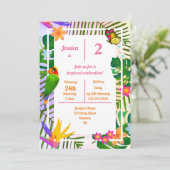 熱帯2歳のピンクオロットジャングル 招待状 (スタンド正面)