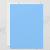 熱帯30歳の誕生日 招待状 (裏面)