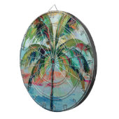 熱帯|のヤシの木 ダーツボード (正面右)