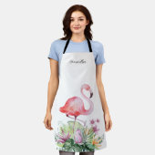 熱帯 エプロン (着用した状態)