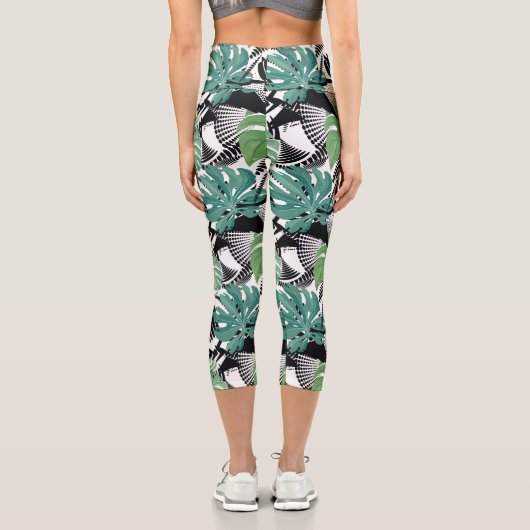 熱帯 カプリレギンス (裏面)