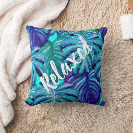 熱帯 クッション (ブランケット)