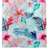 熱帯 シャワーカーテン (正面)