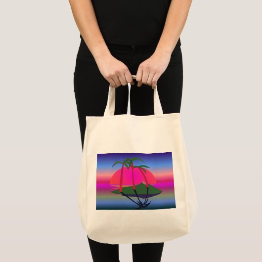 熱帯 –  トートバッグ (正面(商品))