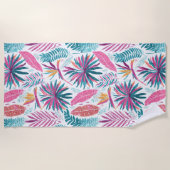 熱帯 ビーチタオル (正面)