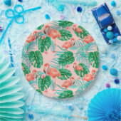 熱帯 ペーパープレート (パーティー)