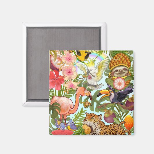 熱帯 マグネット (正面/裏面)