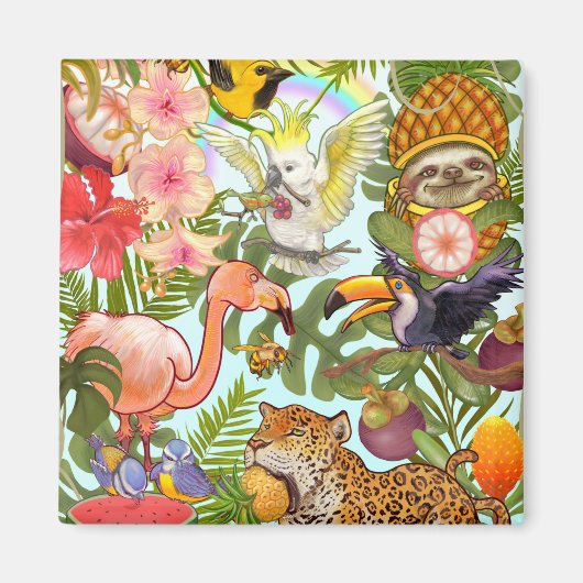 熱帯 マグネット (正面)