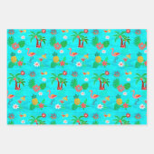 熱帯 ラッピングペーパーシート (正面3)