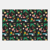 熱帯 ラッピングペーパーシート (正面)