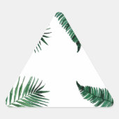 熱帯 三角形シール (正面)