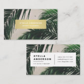 熱帯 名刺 (正面/裏面)