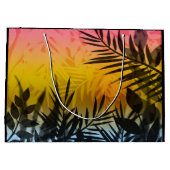 熱帯、夏 ラージペーパーバッグ (裏面)