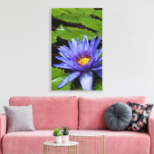 熱帯《植物》スイレンキャンバスプリント キャンバスプリント (インサイチュ (リビング))
