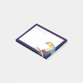 熱帯 |水彩ツーカン ポストイット (アングル)