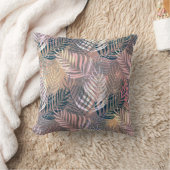 熱帯、葉植物の、シュロの葉、ジャングル クッション (ブランケット)