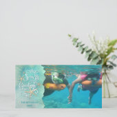 熱帯「SEAson's Greetings」水彩 シーズンカード (スタンド正面)