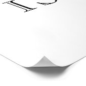 *~*熱帯AP25旅行パーソナライズ – Palm Tree ポスター (角)