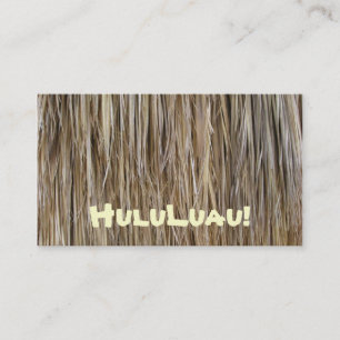 熱帯Catering_Authenticのハワイのダンスのレッスン 名刺