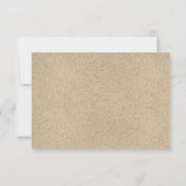 熱帯RSVP (ビーチ砂) 出欠カード (裏面)