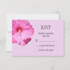 熱帯RSVP (紫) 出欠カード