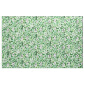 熱帯SITCHの緑のパイナップル水彩画 ファブリック (ヤード)