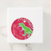 熱帯Tレックス恐竜の足跡 フェイバータグ (インサイチュ)