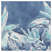 熱帯TOUCANの計画のインディゴ ファブリック (クローズアップ)