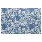 熱帯TOUCANの計画のインディゴ ファブリック (ファットクウォーター)