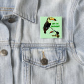 熱帯Toucan 缶バッジ (インサイチュ)
