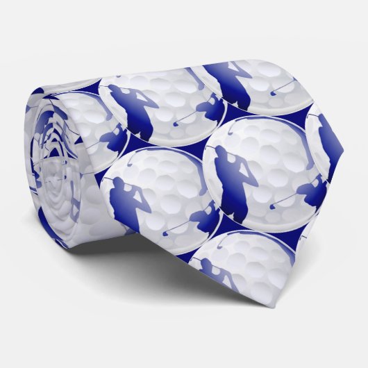 熱心なゴルファーのためのゴルフボールタイ ネクタイ (ロール)