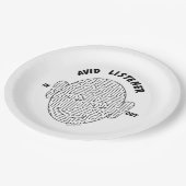 熱心なリスナー ペーパープレート (アングル)