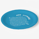 熱心なリスナー ペーパープレート (アングル)