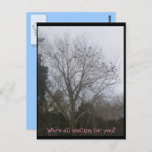 熱心な友人 ポストカード (正面/裏面)