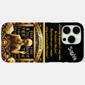 熱心な外国語先生 Case-Mate iPhoneケース (裏面 (横))