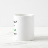 熱心な庭師 コーヒーマグカップ (中央)