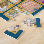 熱心な書誌 ジグソーパズル (側面)