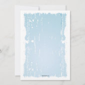 熱心な男の子の招待状 招待状 (裏面)