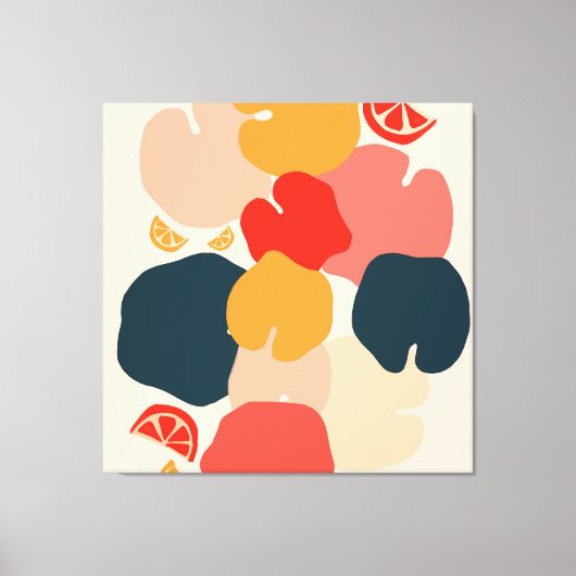 熱心な禅 キャンバスプリント (正面)