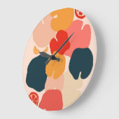 熱心な禅 ラージ壁時計 (傾斜)