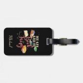 熱心な読者あなたは私を本の妖精と呼ぶことができるおたく ラゲッジタグ (裏面横)