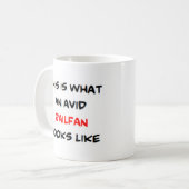 熱心なrailfan コーヒーマグカップ (正面左)