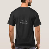 "熱心になって下さい! " Tシャツ (裏面)