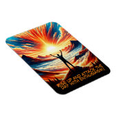 熱意を持って立ち上がる マグネット (右側)