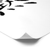 熱意中国のの象徴 ポスター (角)