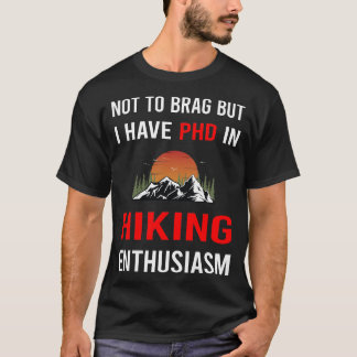 熱意 ハイキング ハイク ハイカー Tシャツ